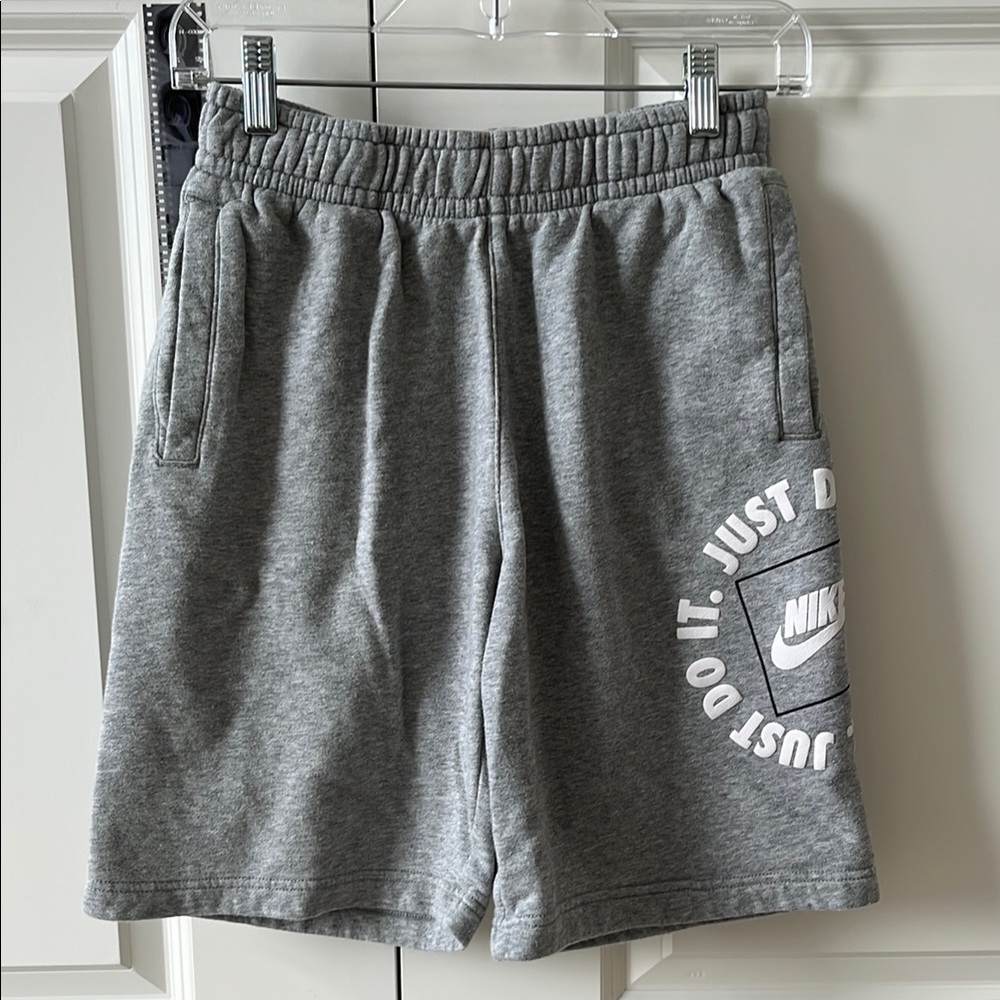 Nike Youth Comfy Gray Athletic Shorts